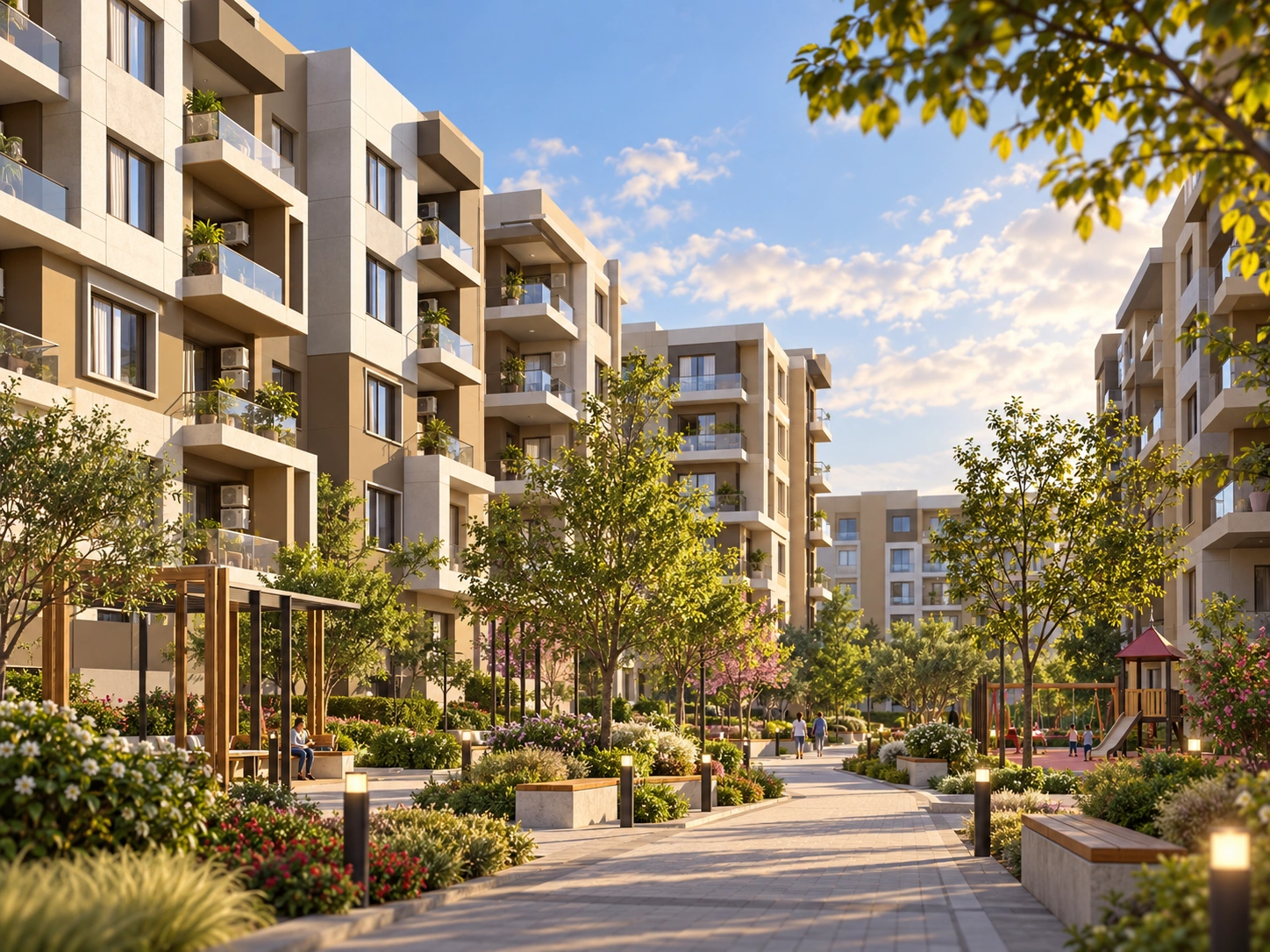 Landscaped Residential Living